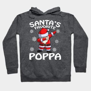 Santas Favorite Poppa Christmas Hoodie